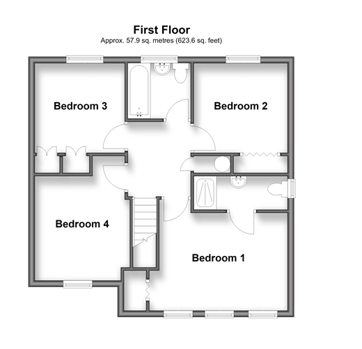 Windmill View, Brighton floorplan