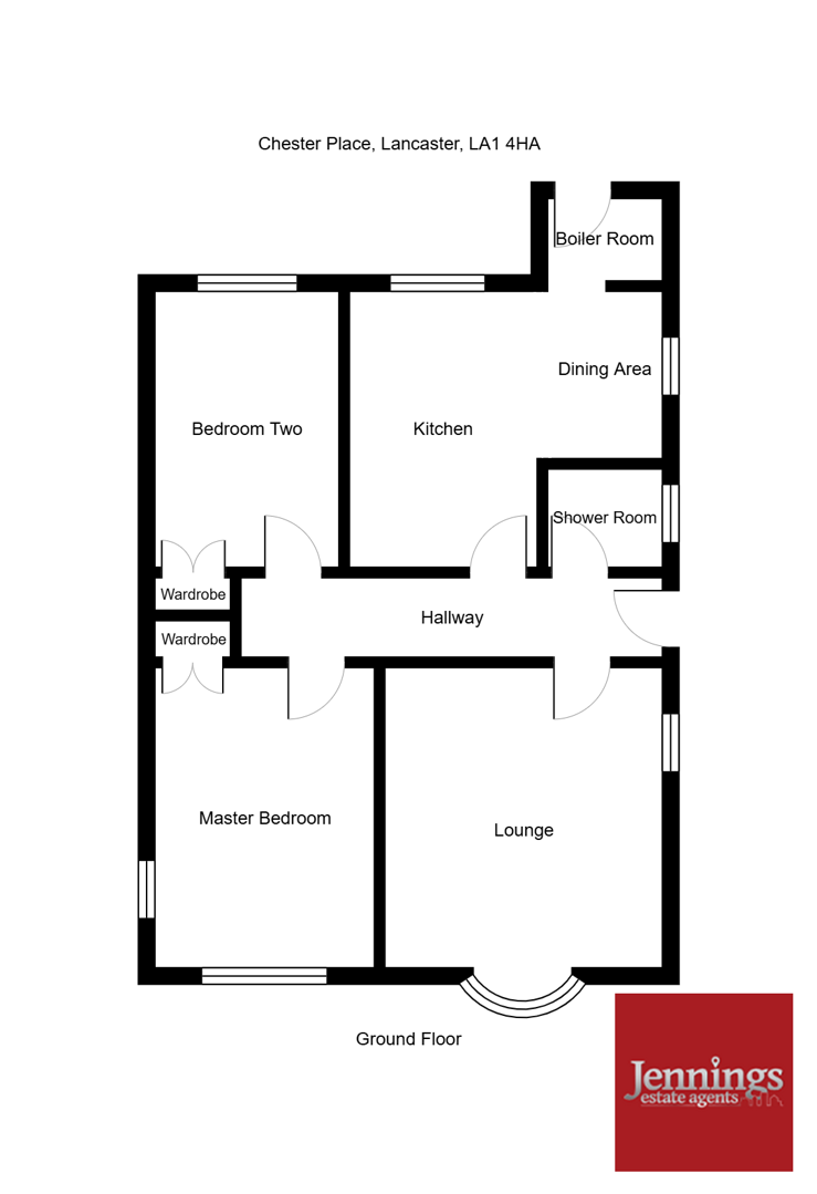 46, Chester Place, Lancaster floorplan
