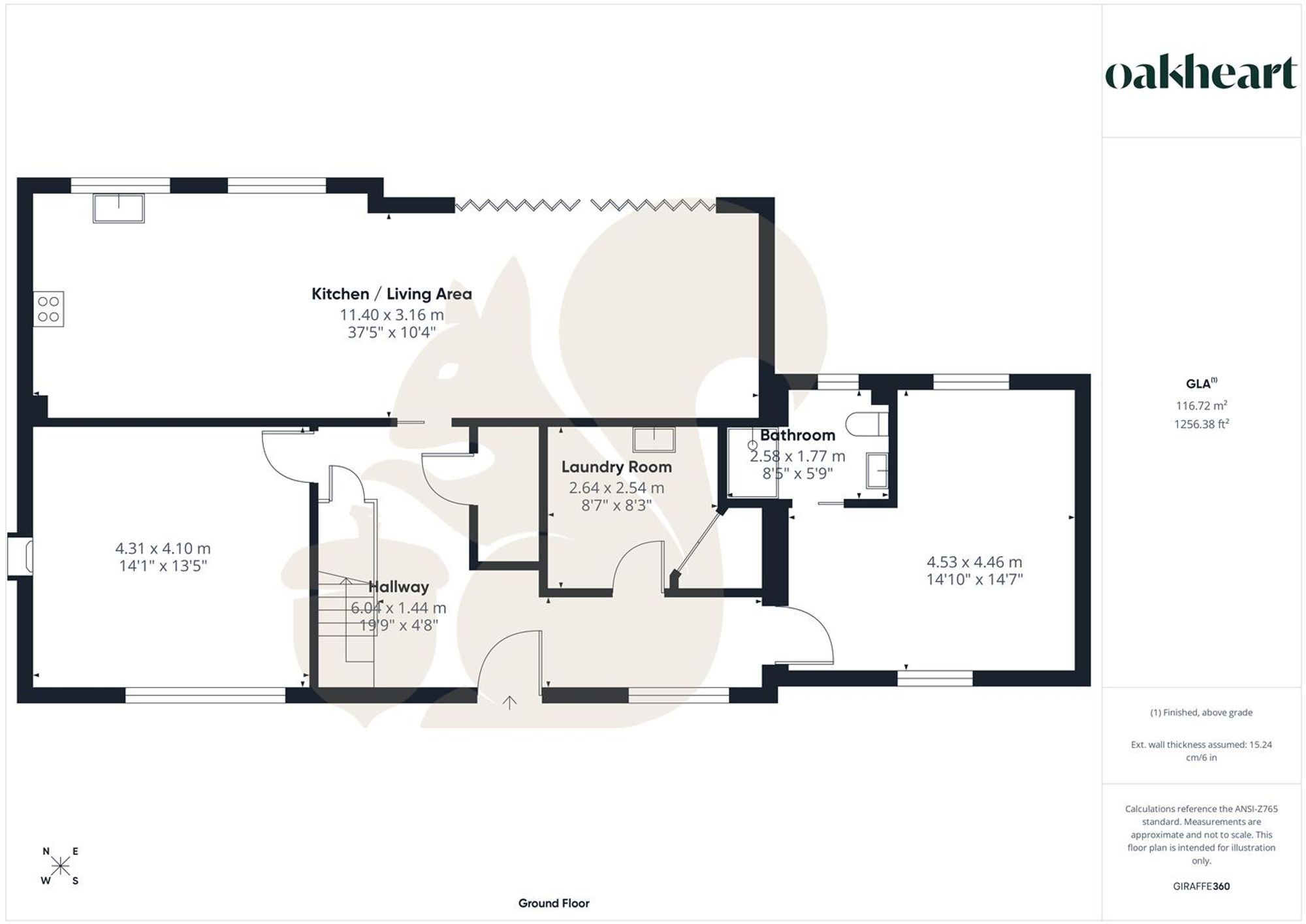 Plot 1, The Oak Yard Brook Lane, CHELMSFORD floorplan