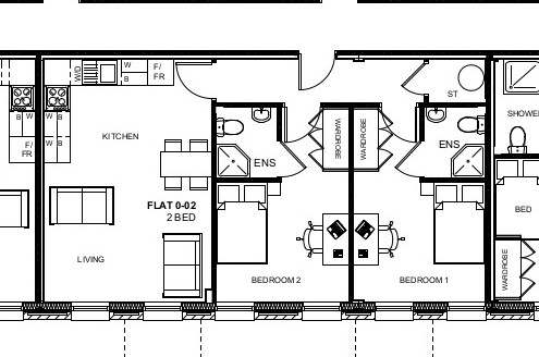 Apartment 2/Banks Block, 7 Lineker Road, Leicester floorplan