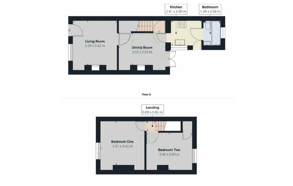 83, Mow Cop Road, Stoke-On-Trent floorplan