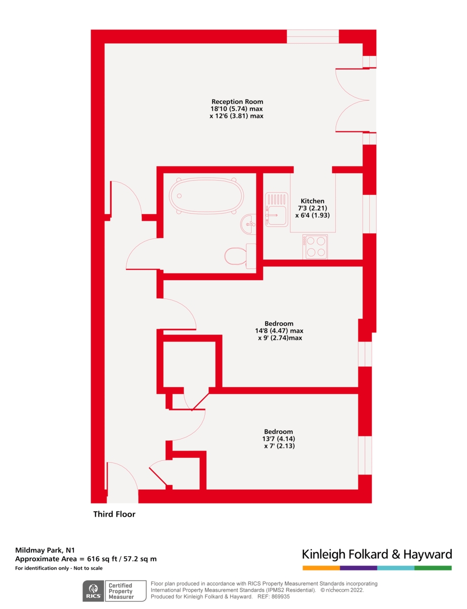 Mildmay Park, London floorplan