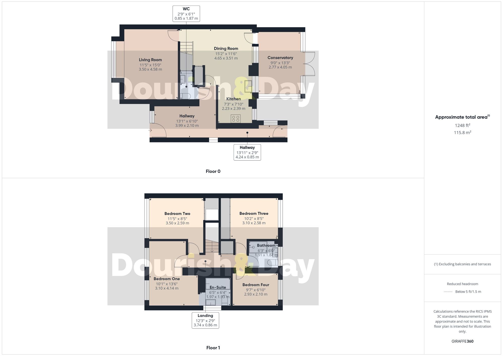 13 Spreadoaks Drive, Stafford floorplan