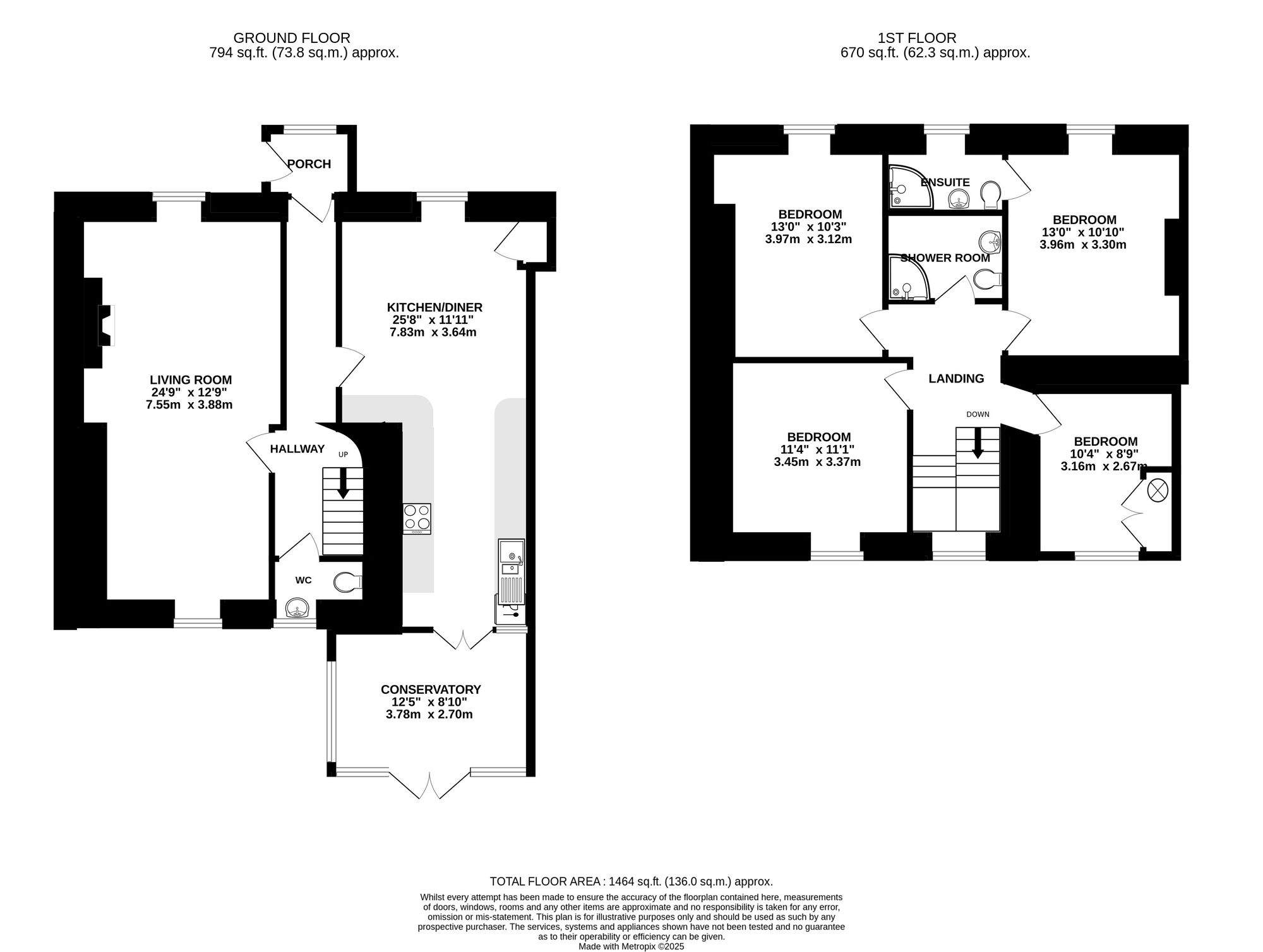 2 Kimberley Park Road, Falmouth floorplan