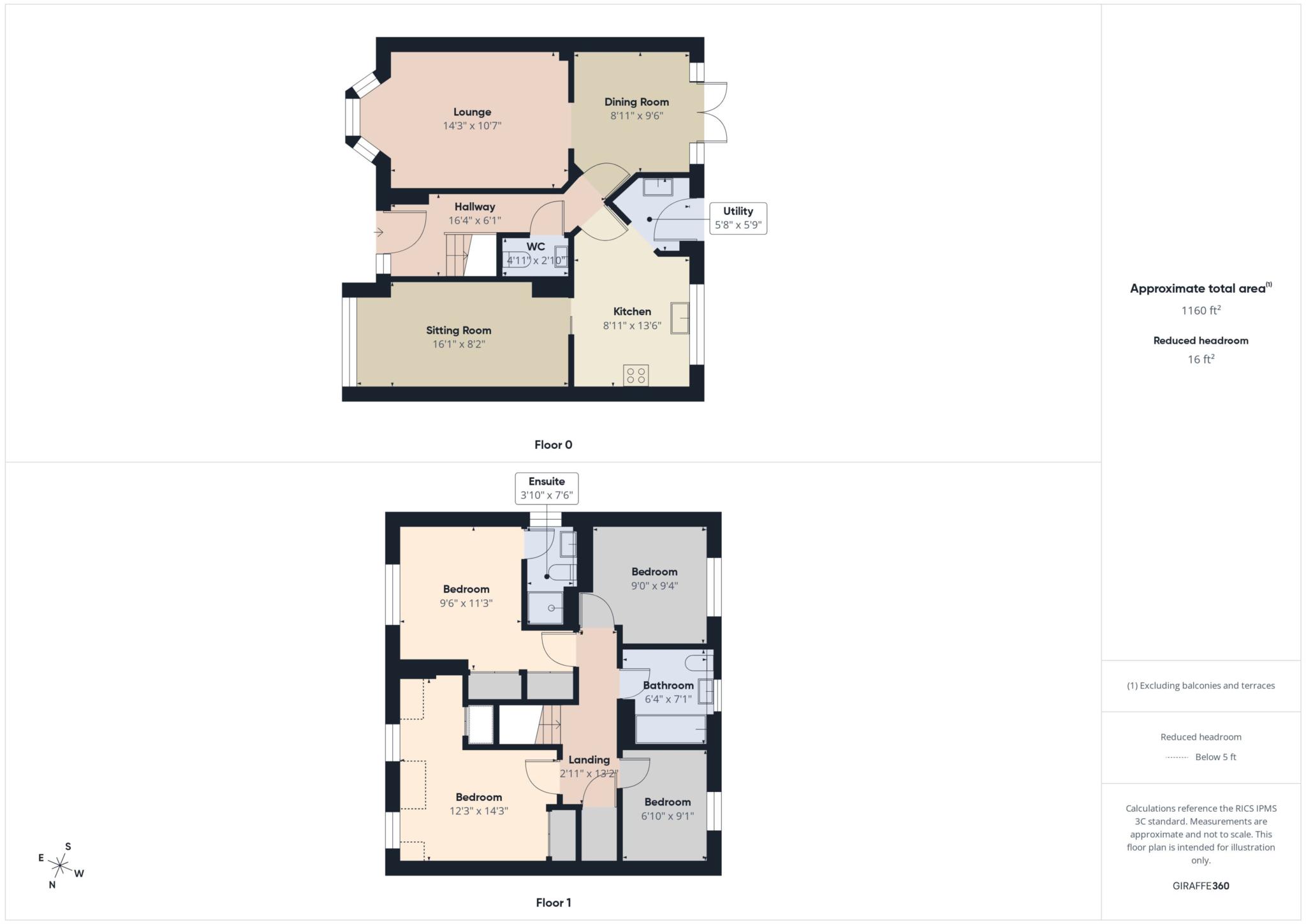 20, Elie Road, Glasgow floorplan