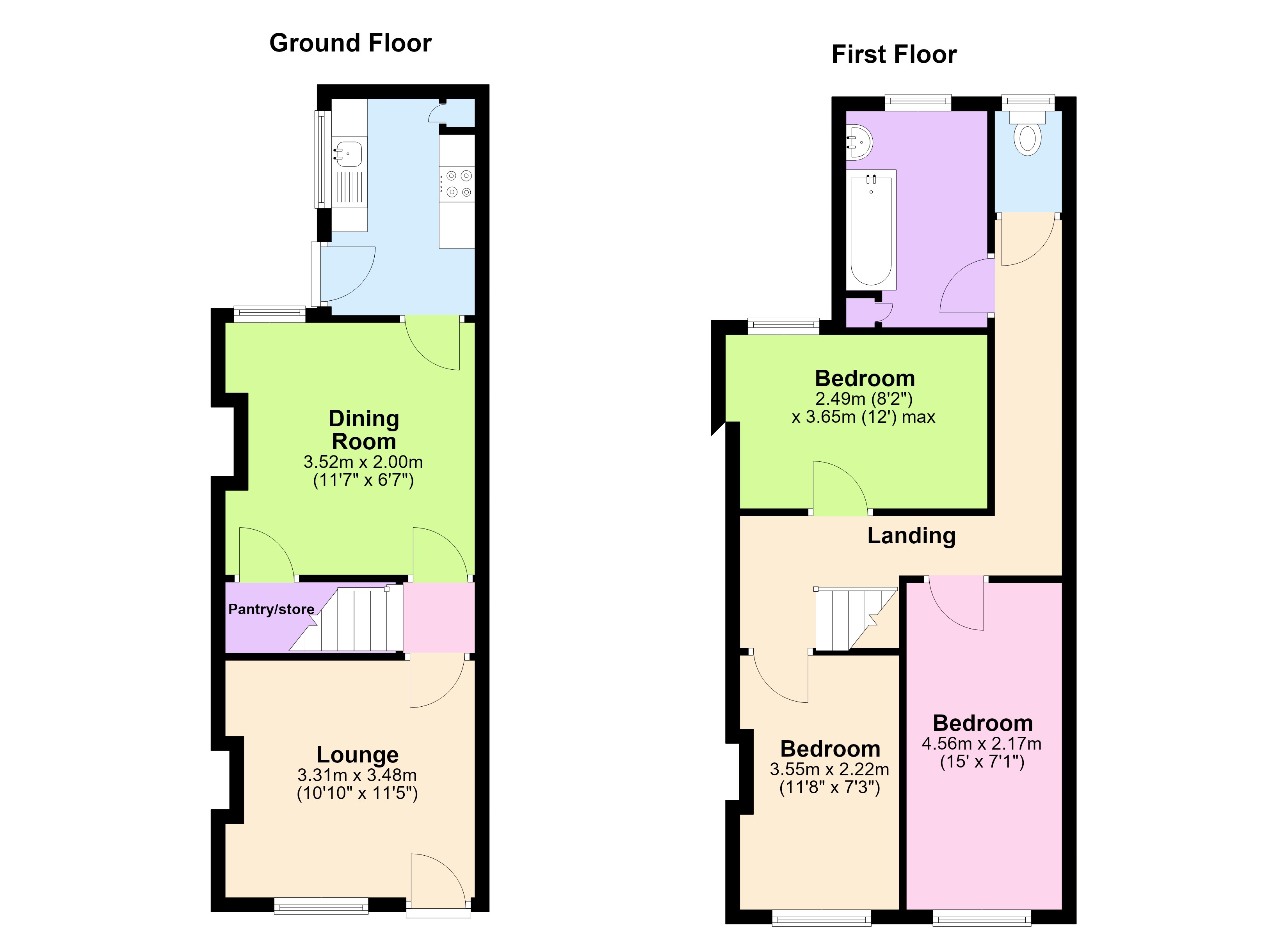 Trafalgar Terrace, Nottingham floorplan