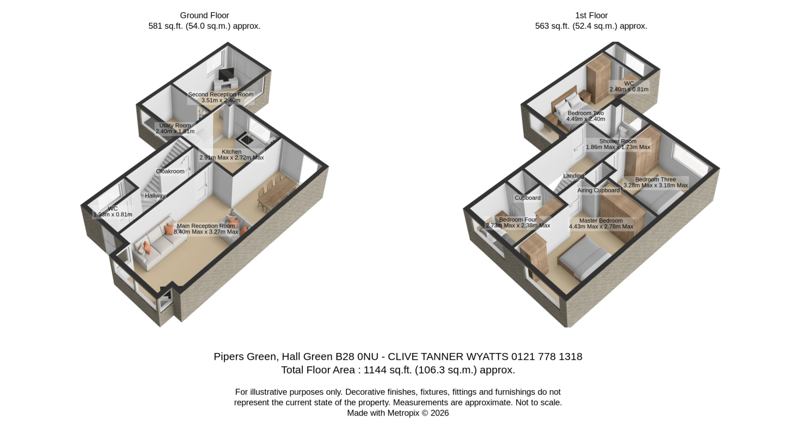 Hall Green, Birmingham floorplan