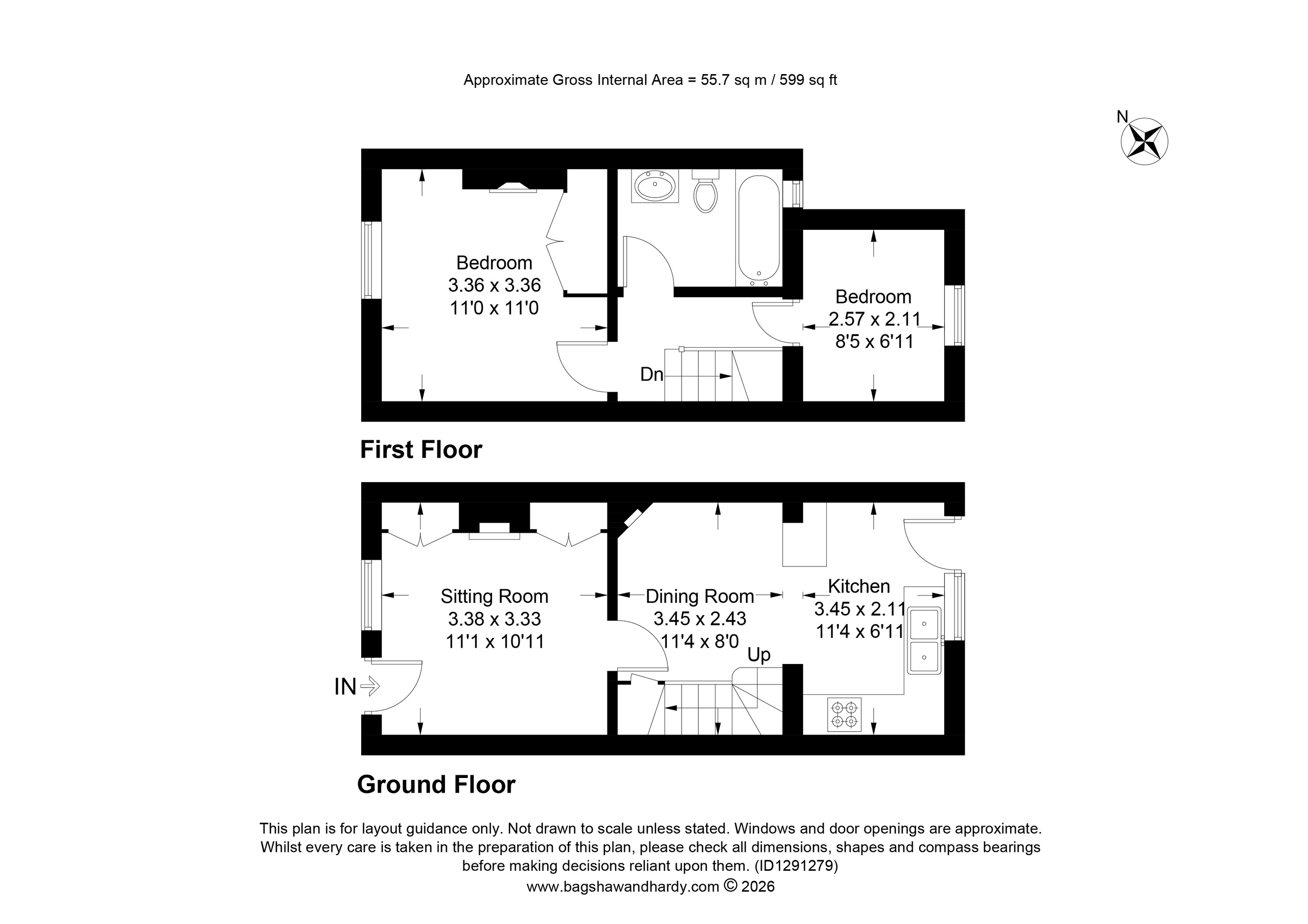 44 London Road, Sevenoaks floorplan