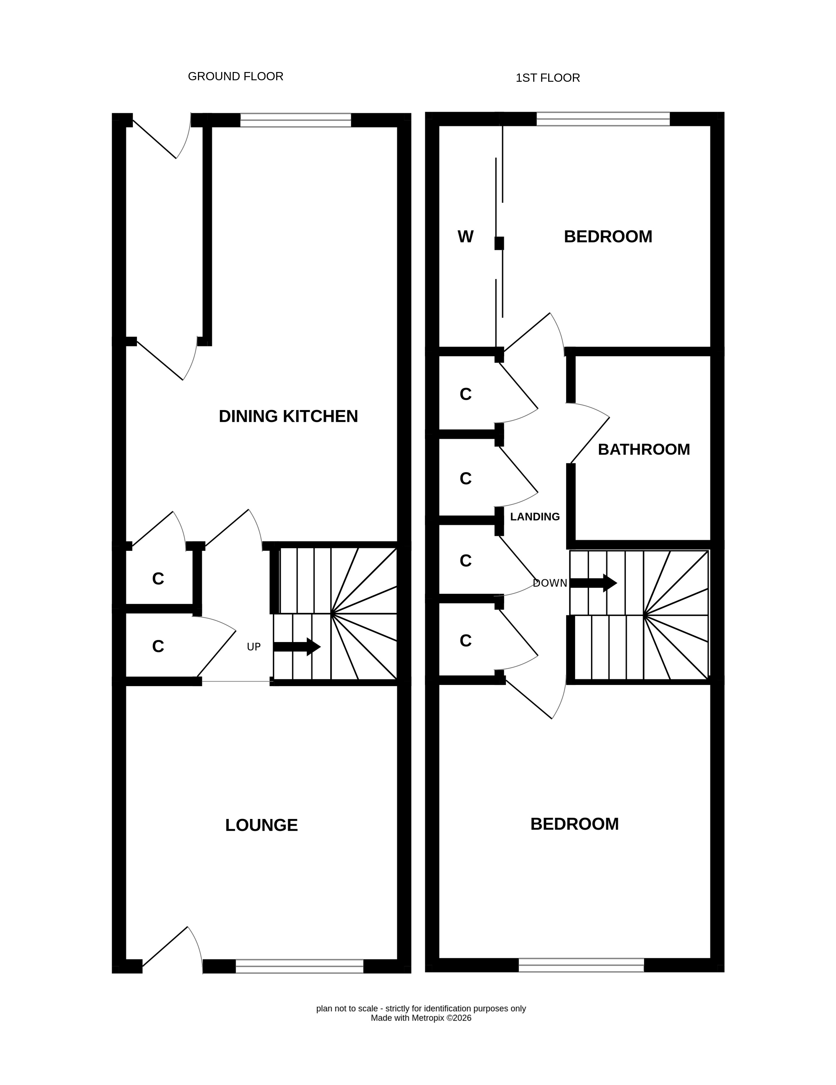 14, Leasowe Close, West Yorkshire floorplan
