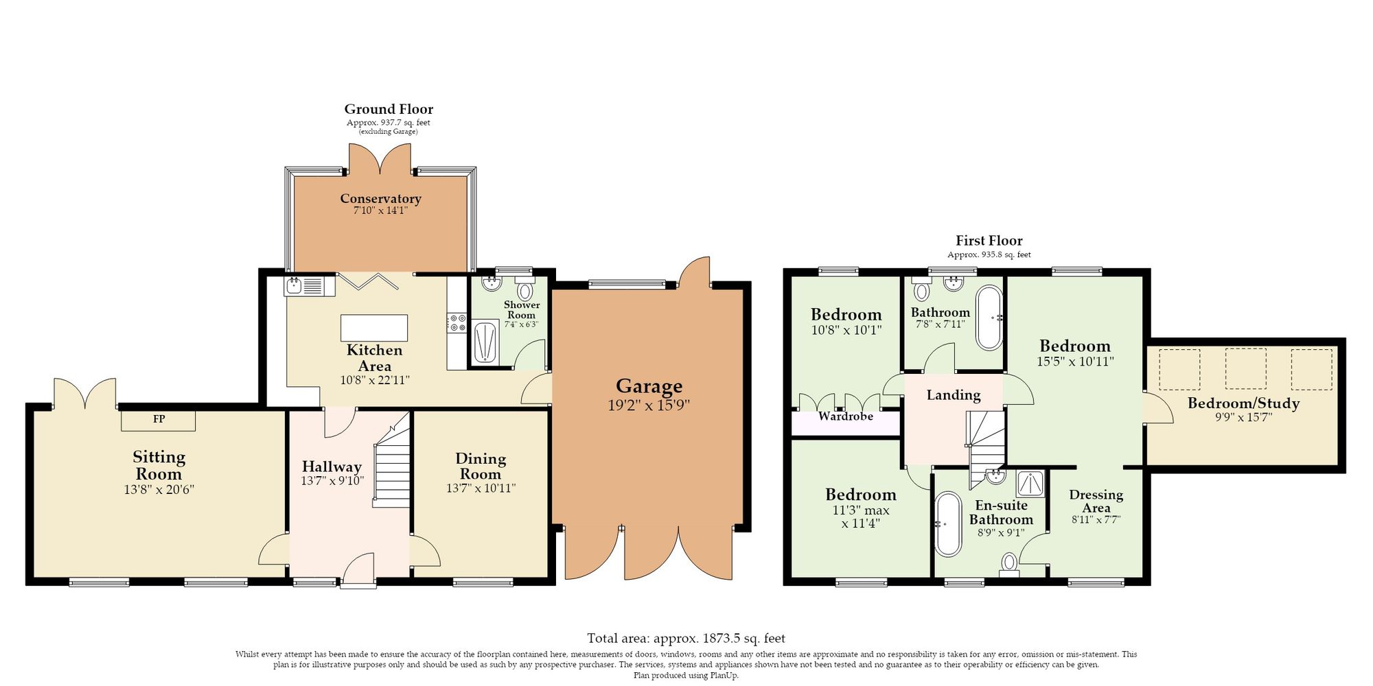 Clearwater Cottage Queen Street, Eye floorplan