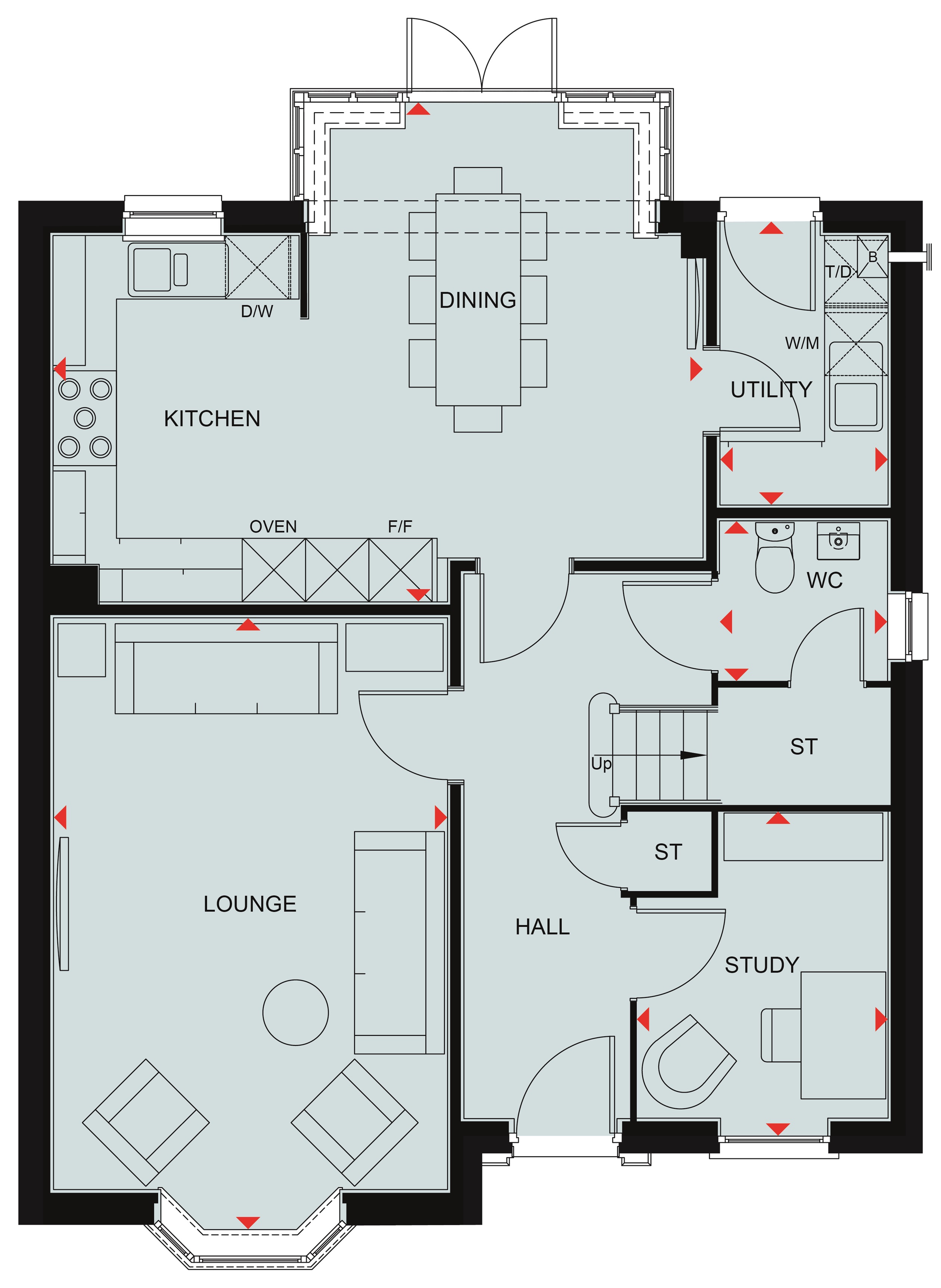 H879557, Tweed Street, Lubbesthorpe, Leicester floorplan