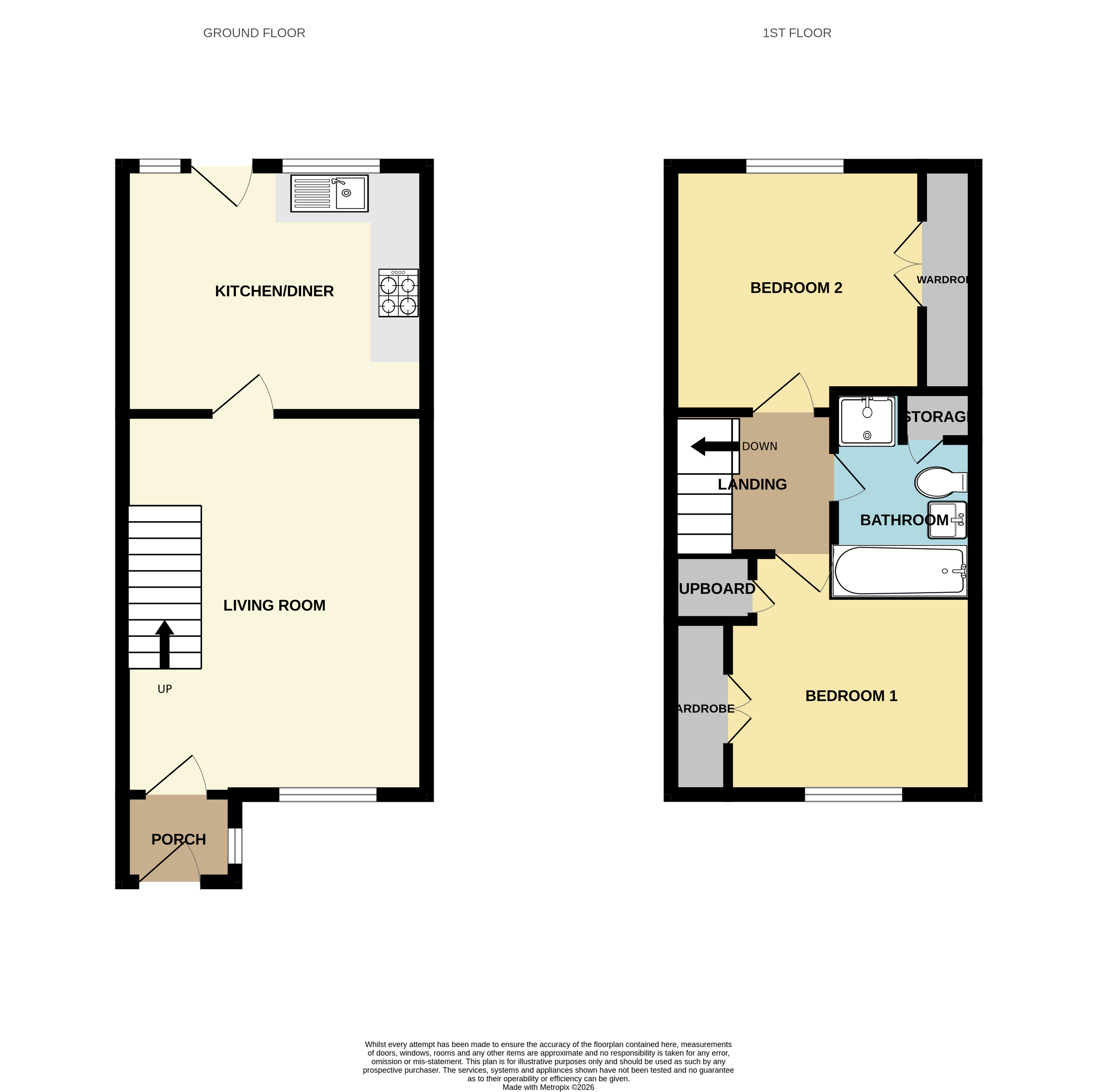 98, Tortoiseshell Way, Essex floorplan