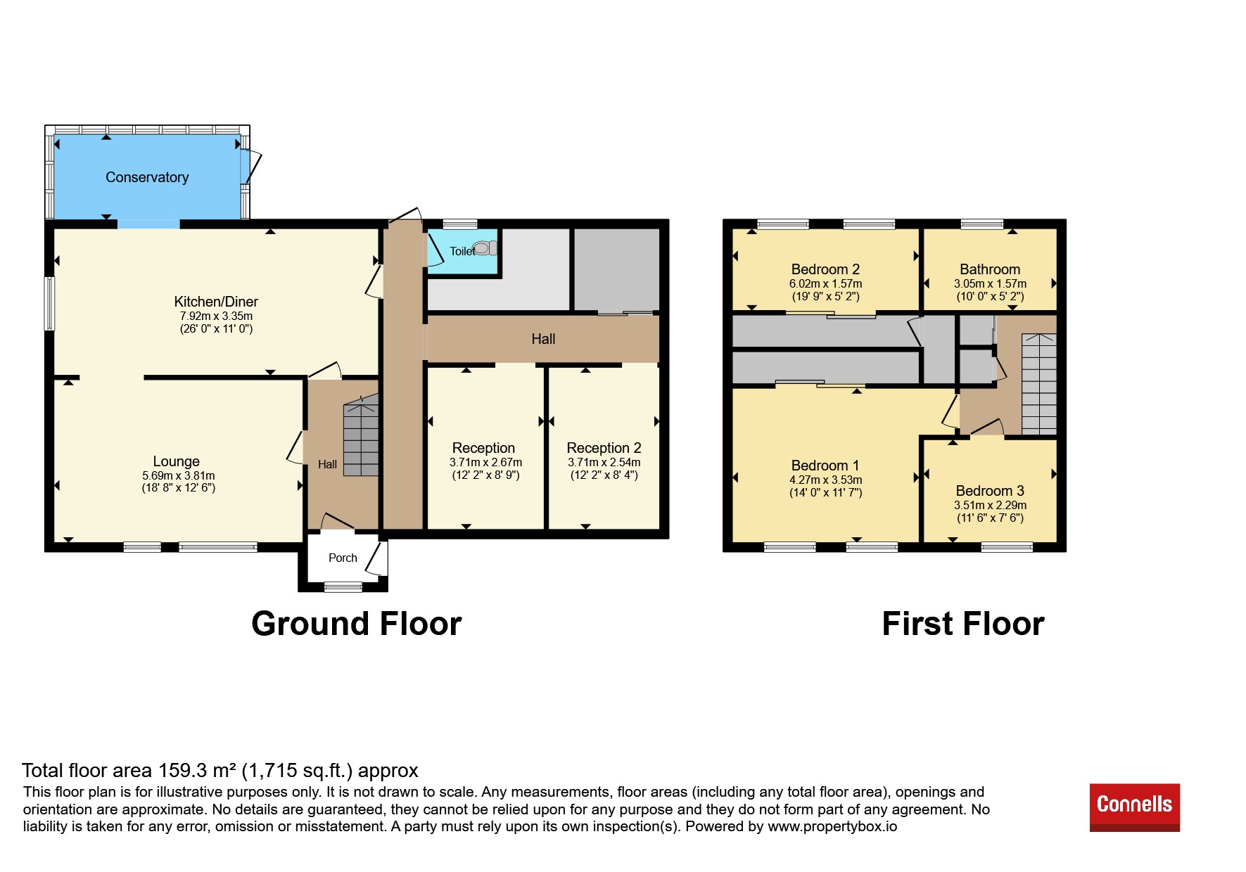 Orchard House, Hungerdown Lane, Chippenham floorplan