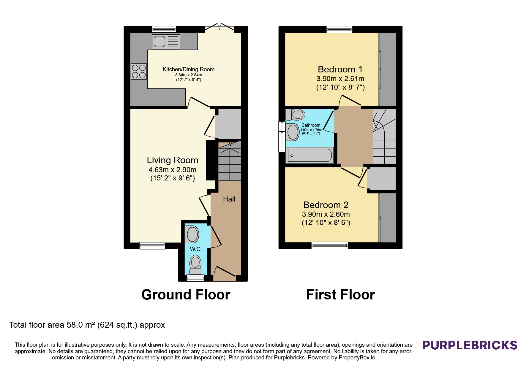 23, Jacquard Road, Huddersfield floorplan