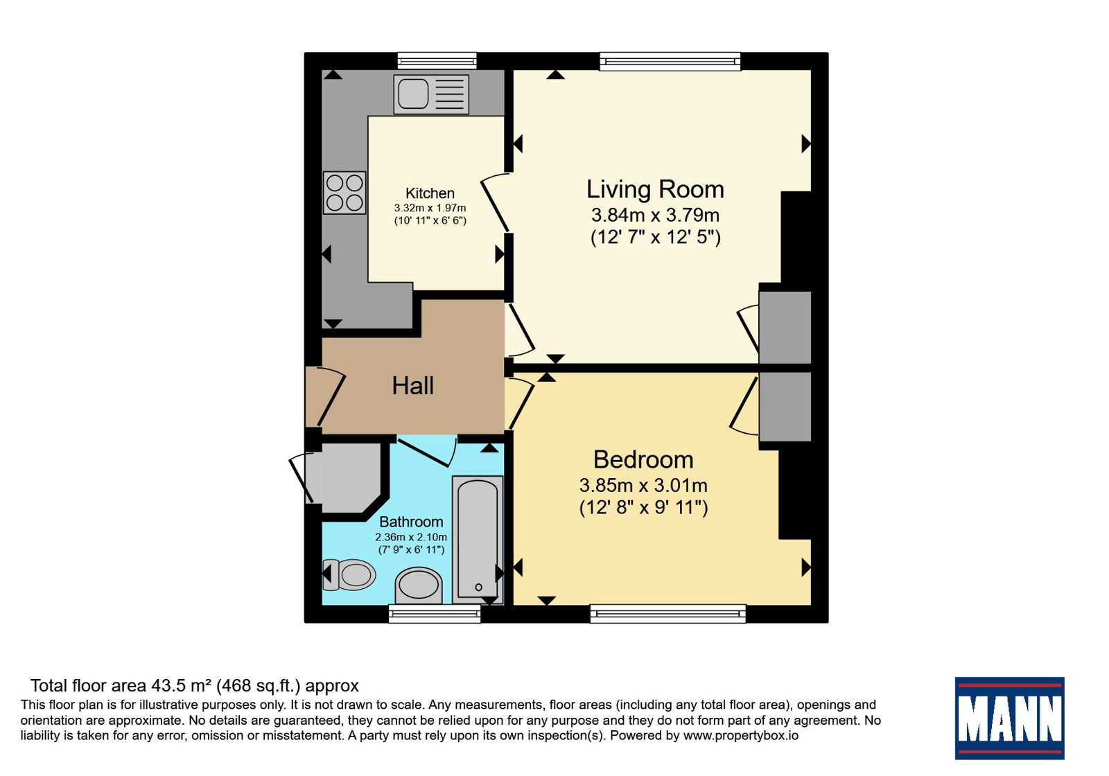 37, Balmoral Road, Dartford floorplan
