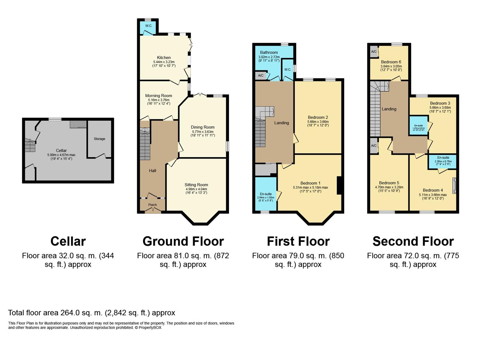 24, Spencer Avenue, Staffordshire floorplan