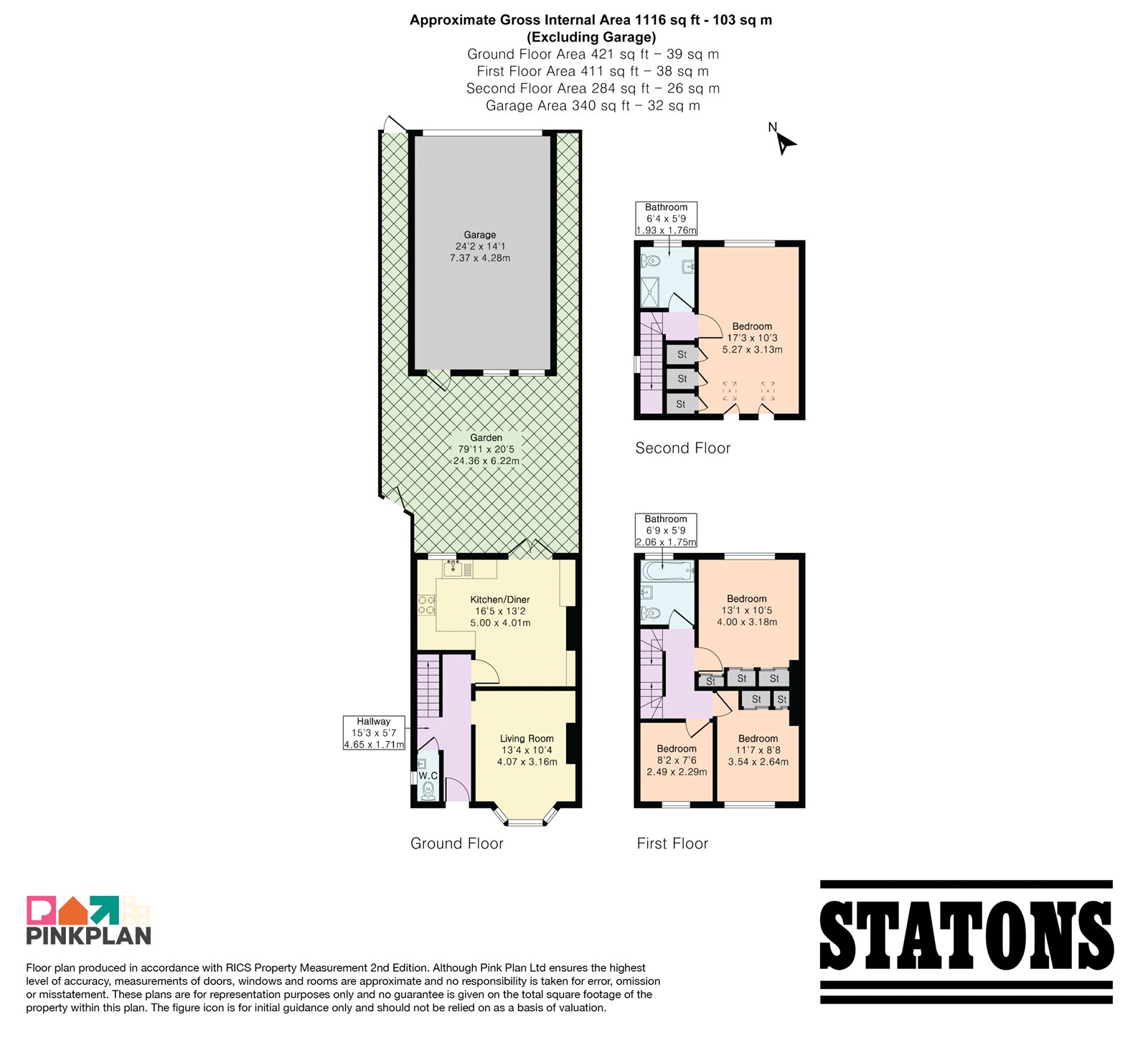 36, Chesterfield Road, Barnet floorplan