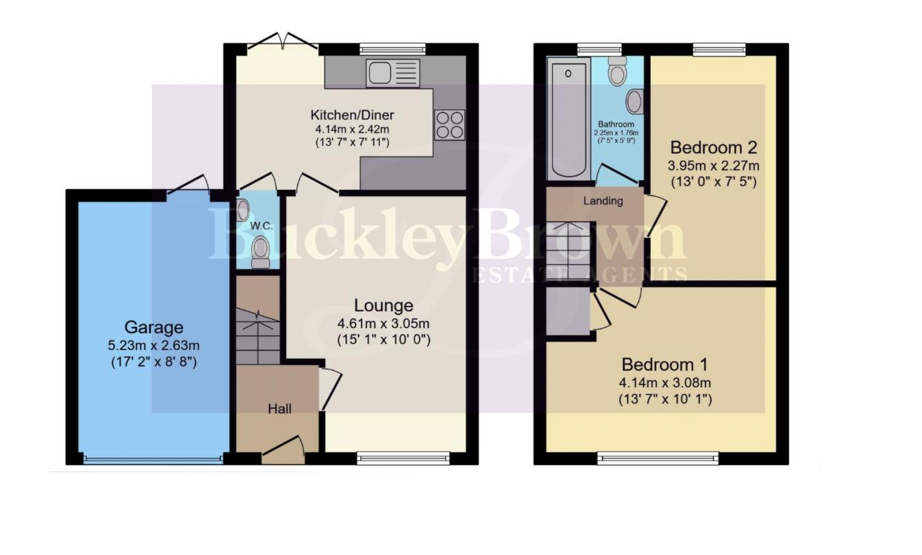 35, Rosewood Avenue, Chesterfield floorplan