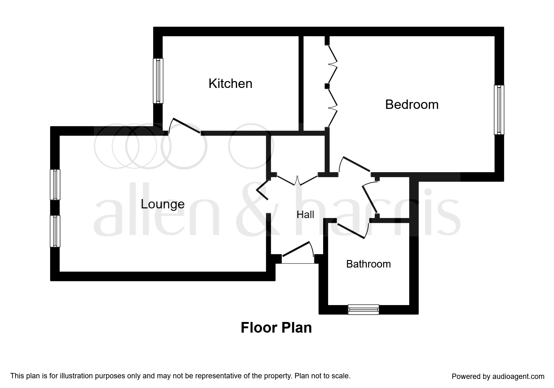 1 Bedrooms Flat for sale in Glen Brae, Bridge Of Weir PA11