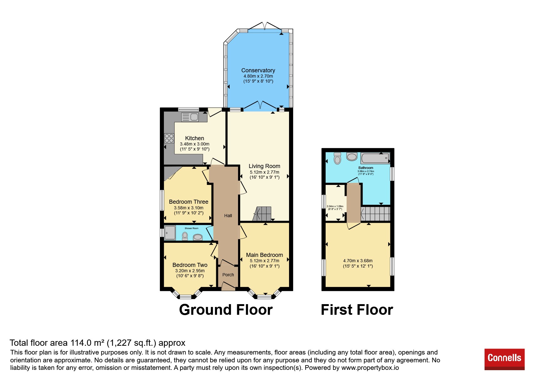 7, Sutton Road, Maidstone floorplan