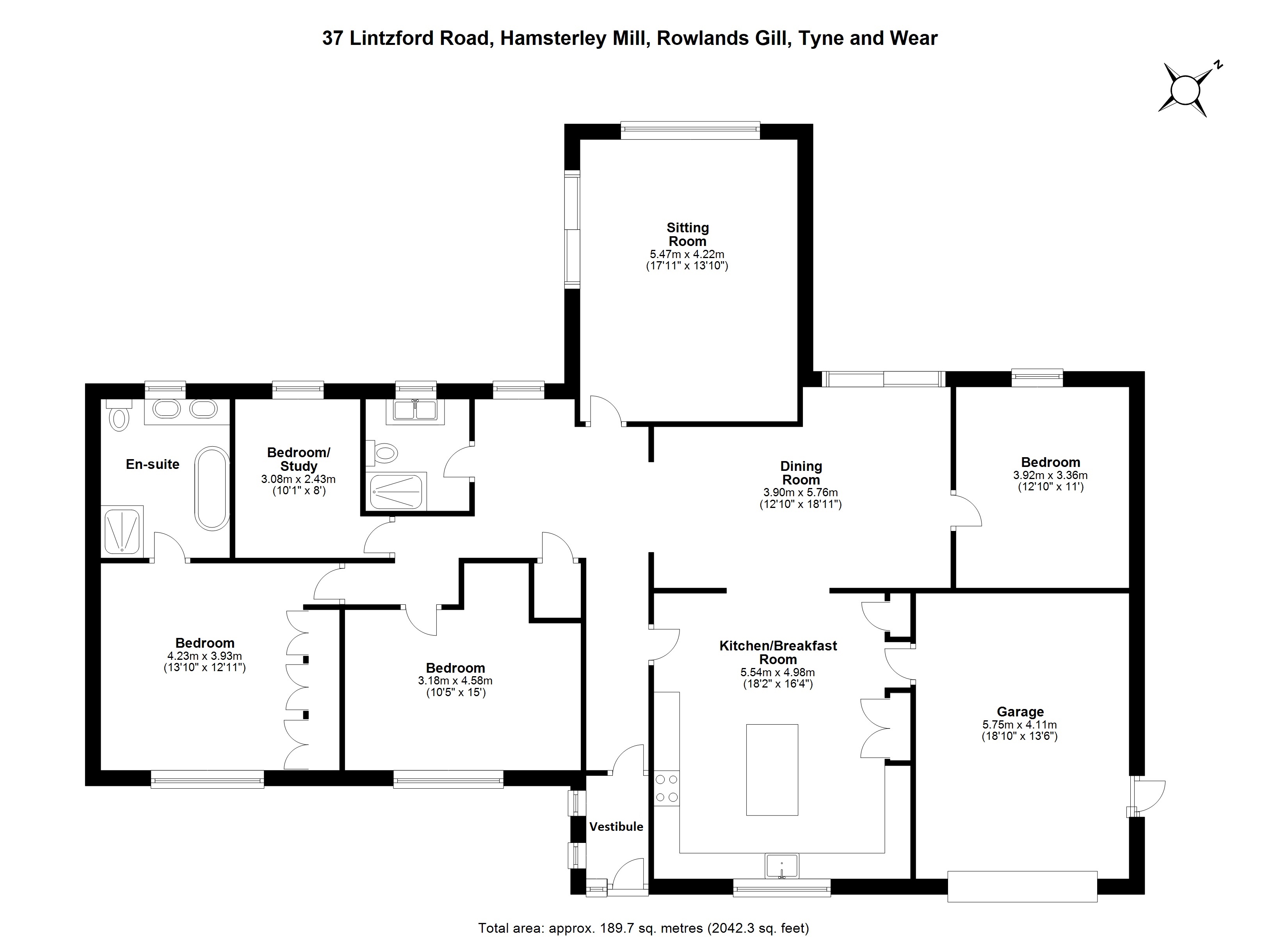 Free property report 37 Lintzford Road, Hamsterley Mill, NE39 1HG Chimnie