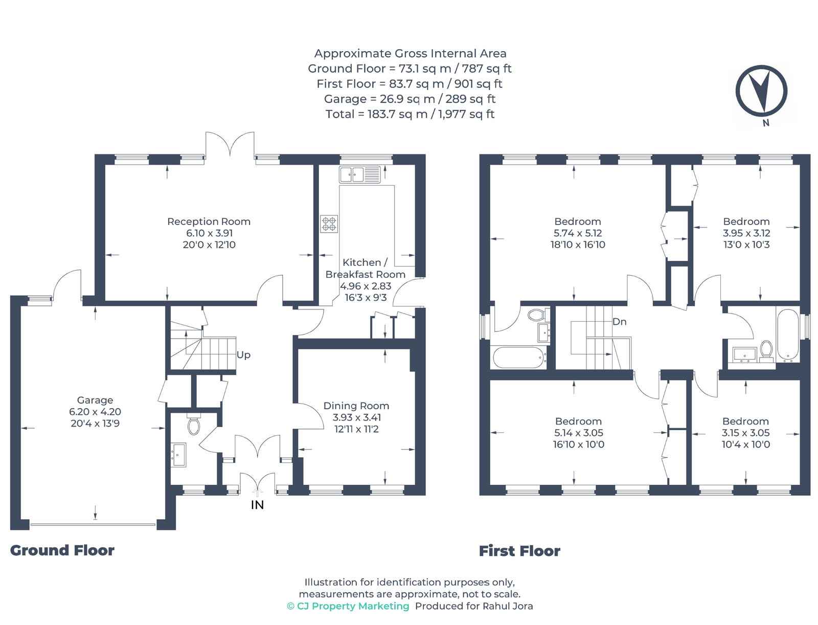 19, The Avenue, Northwood floorplan
