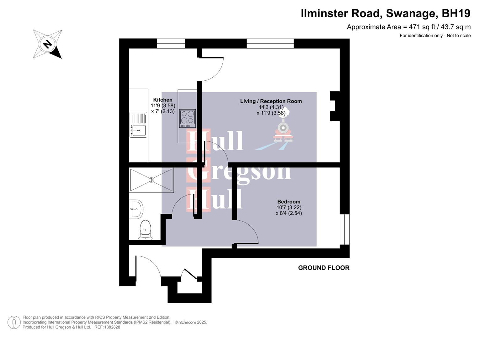 Flat 2, Cranborne, Swanage floorplan
