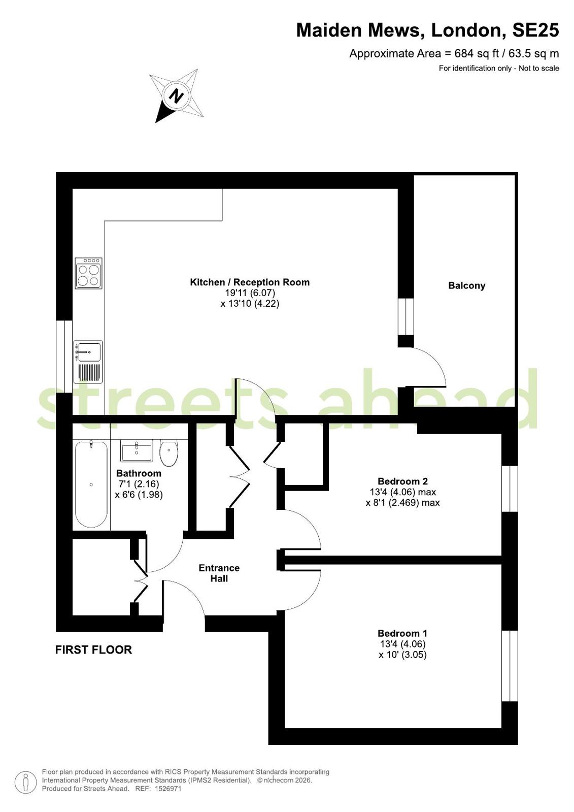 Maiden Mews, London floorplan