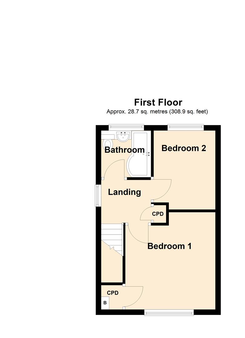 29, Manor Road, Goole floorplan