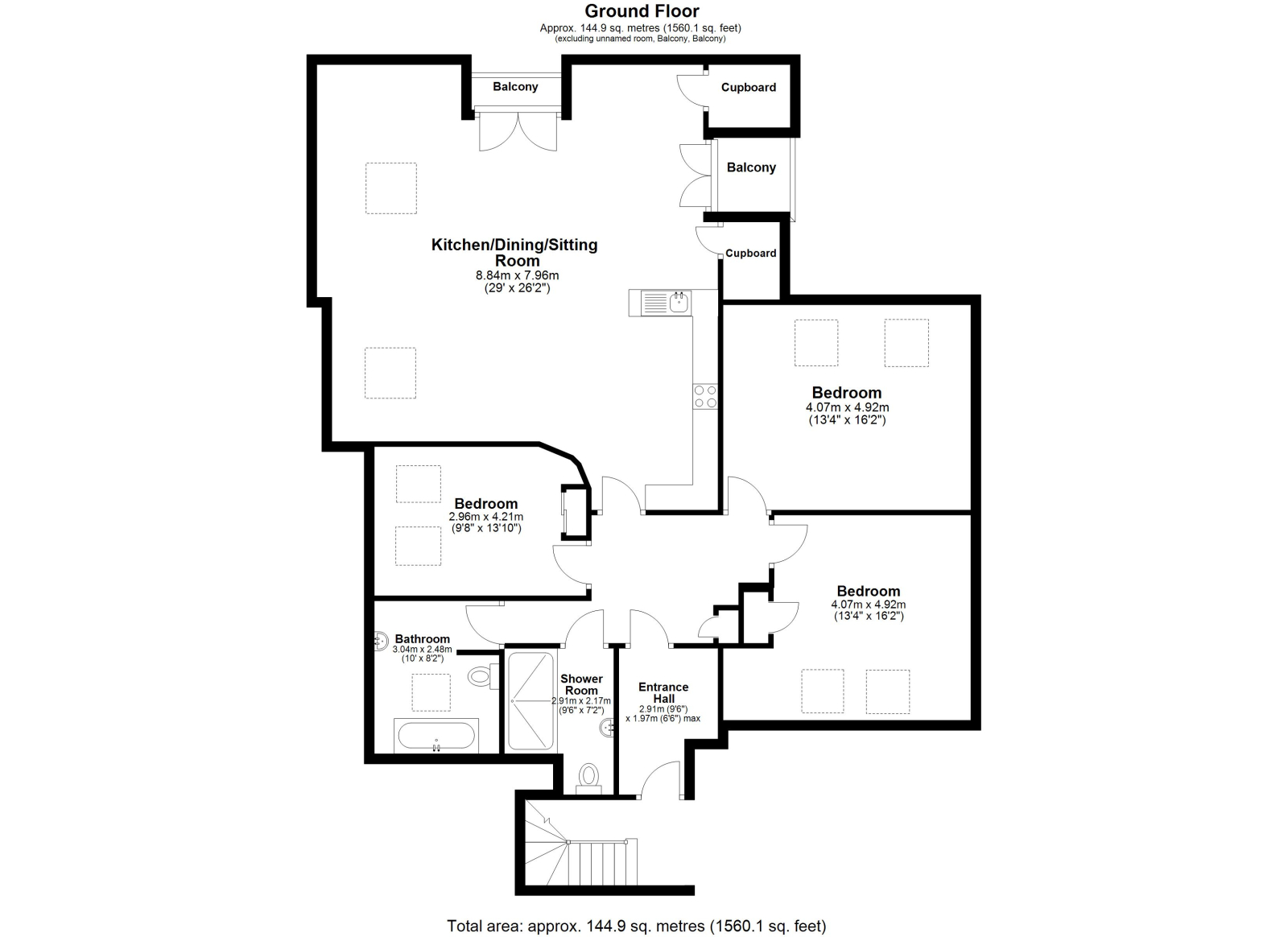 Upper Deck, Beachside 2, Rock floorplan