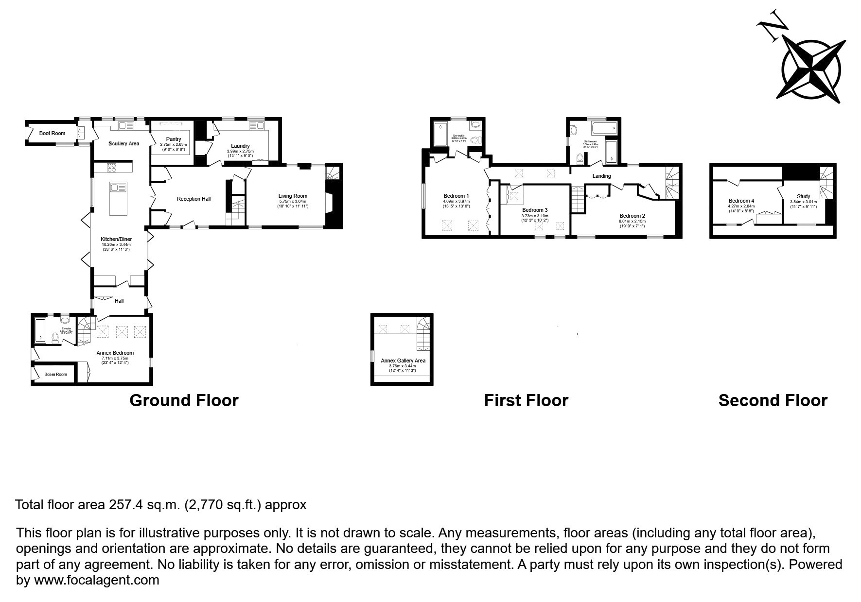 Filkins, Oxfordshire floorplan