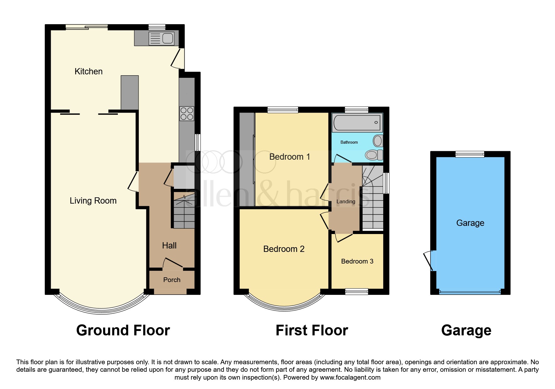 55, Churchward Avenue, Swindon floorplan