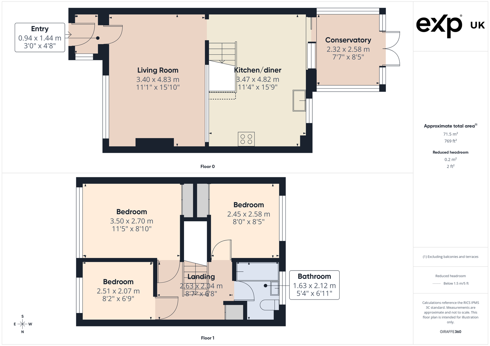 11, Herdsdown, Rochester floorplan
