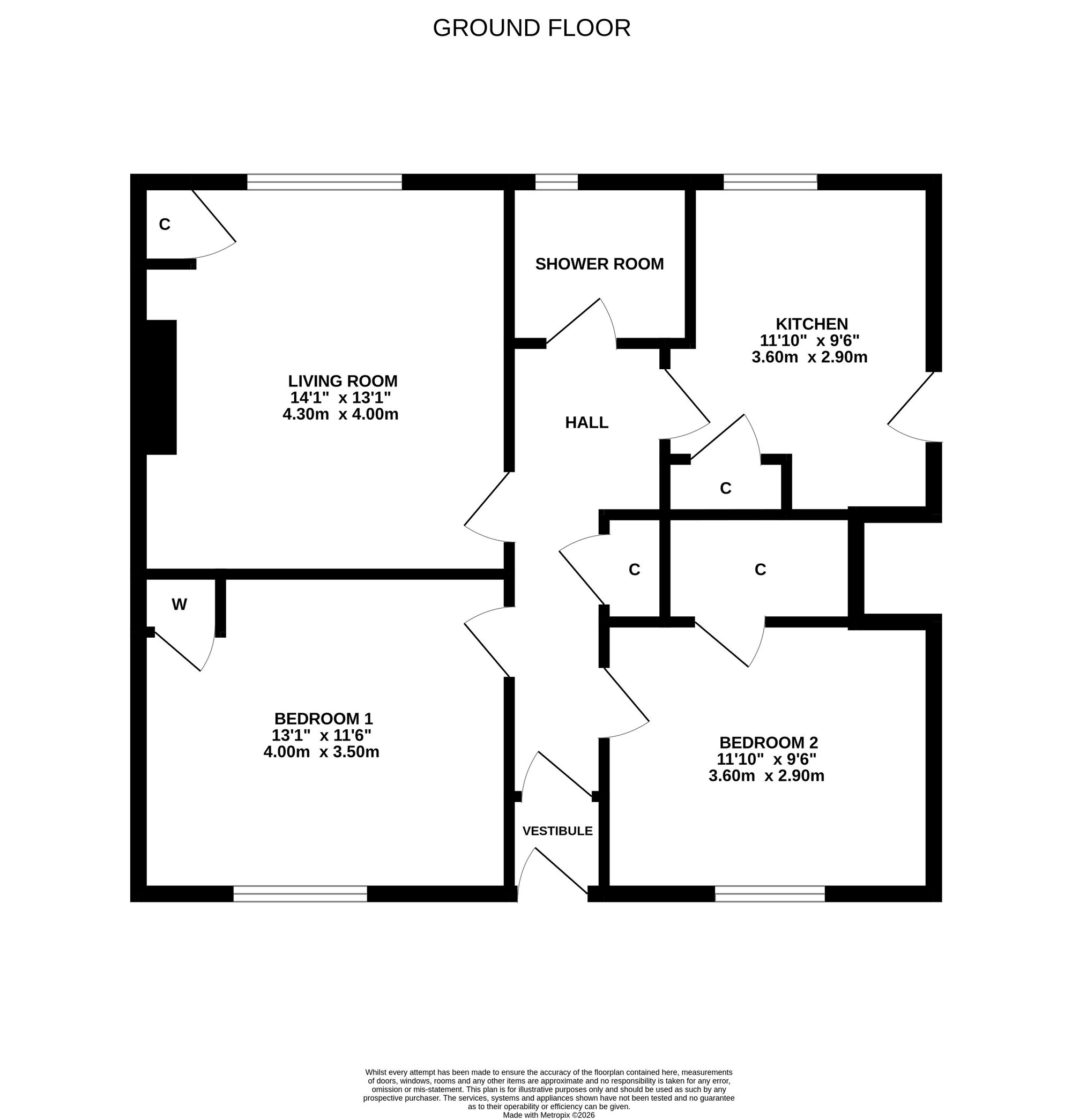 46 Niddry Road, Broxburn floorplan