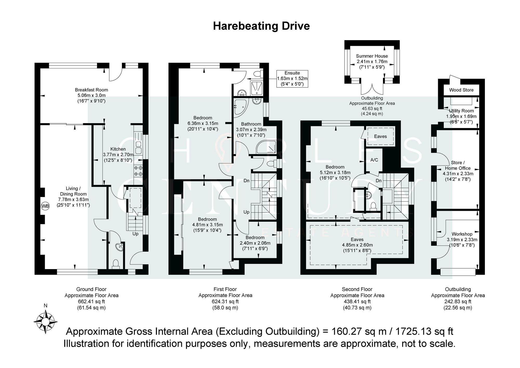 76 Harebeating Drive, Hailsham floorplan