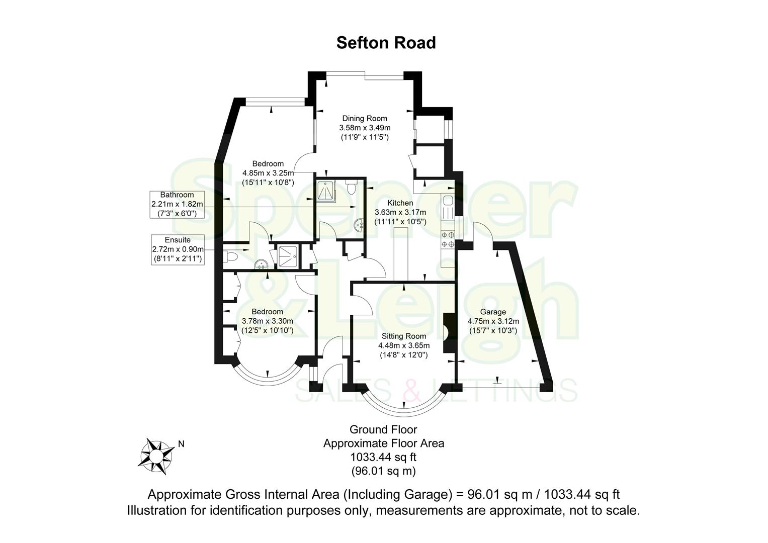 25, Sefton Road, Brighton floorplan