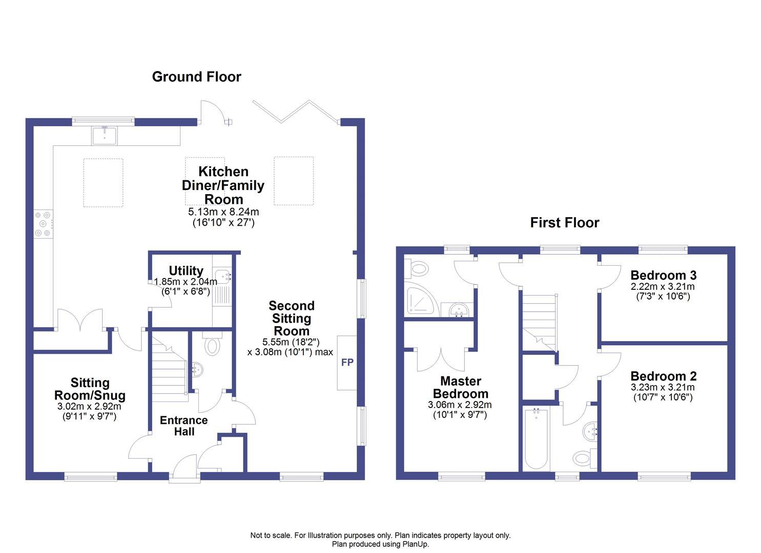 17, Honeymead Lane, Sturminster Newton floorplan
