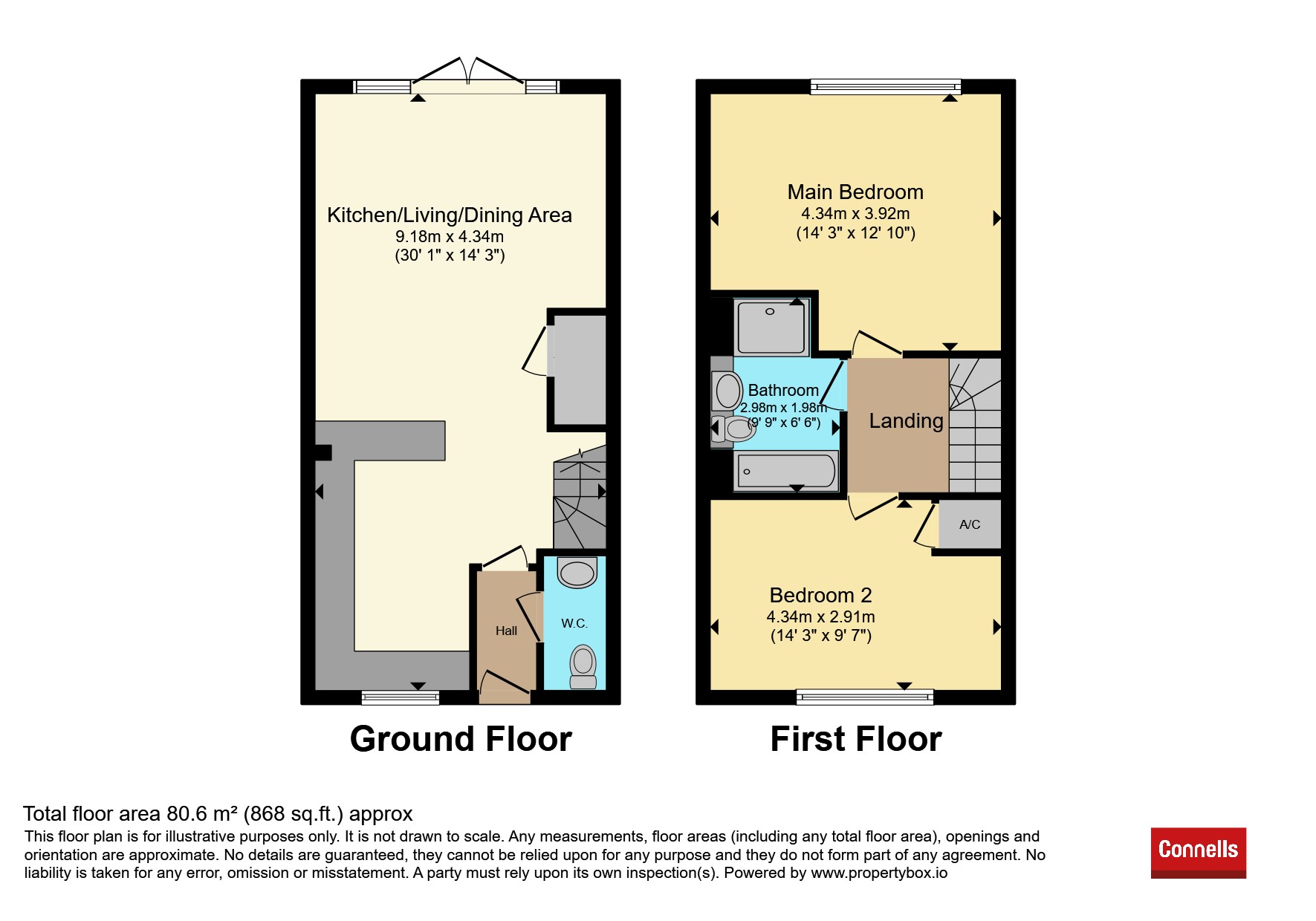 91, Andrewes Way, Rayleigh floorplan