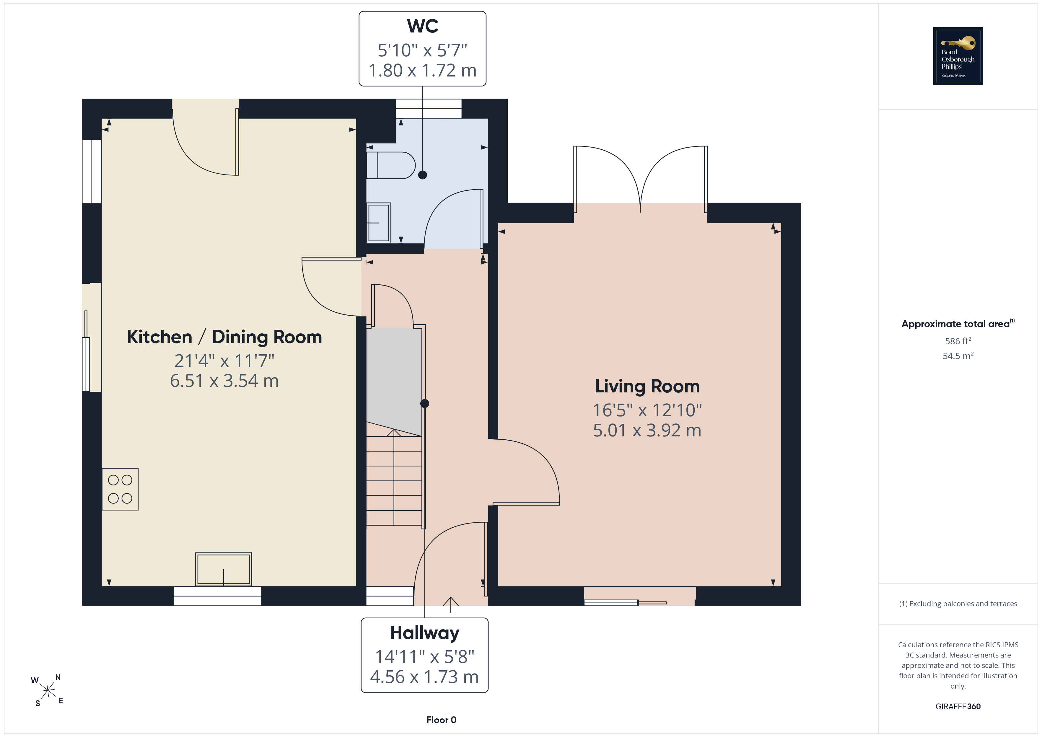 3, Briar Close, Bodmin floorplan
