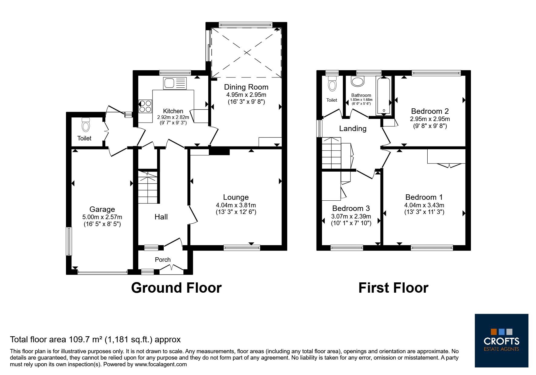 14, Marian Way, Grimsby floorplan