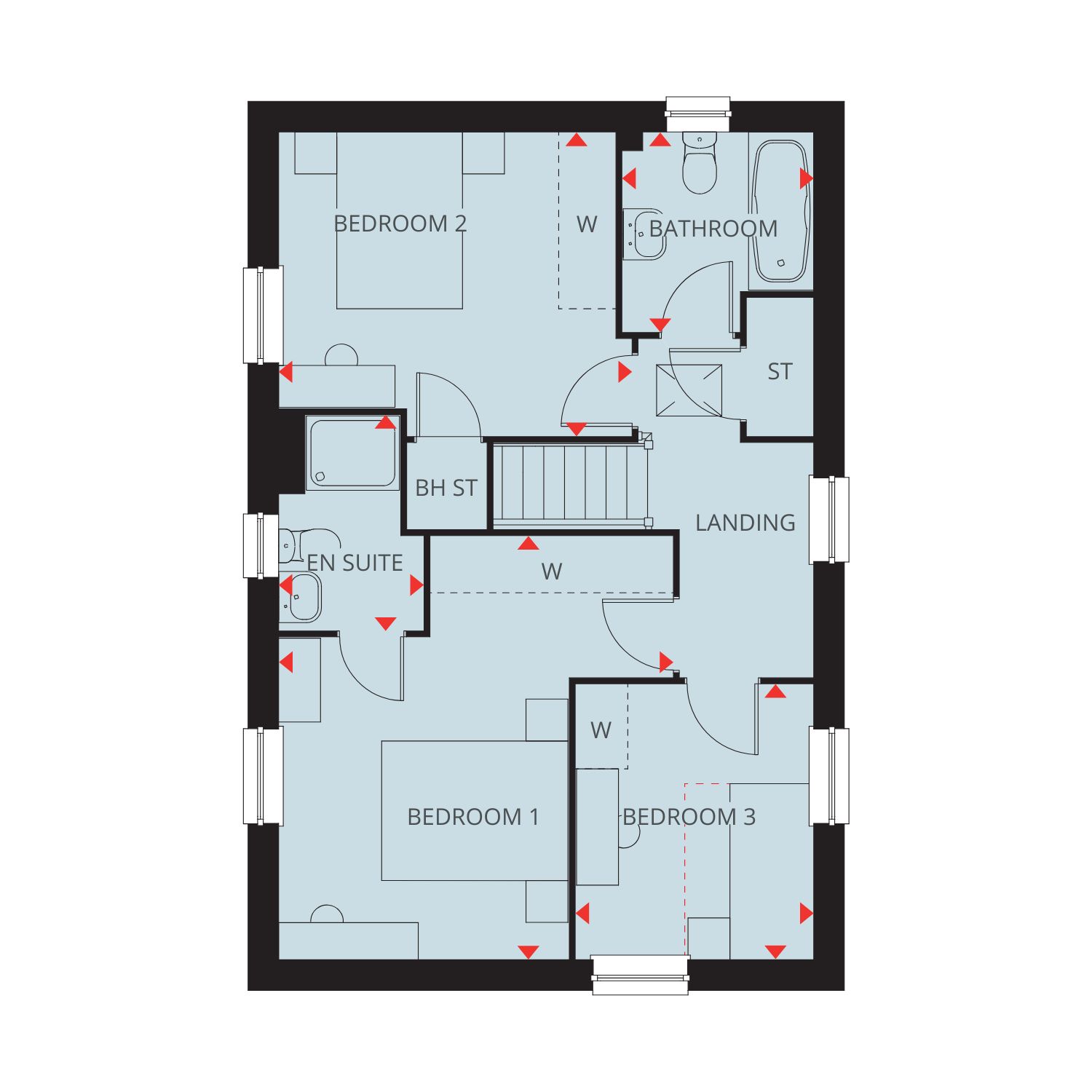 H877365, Galena Drive, Niort Way, Wellingborough floorplan