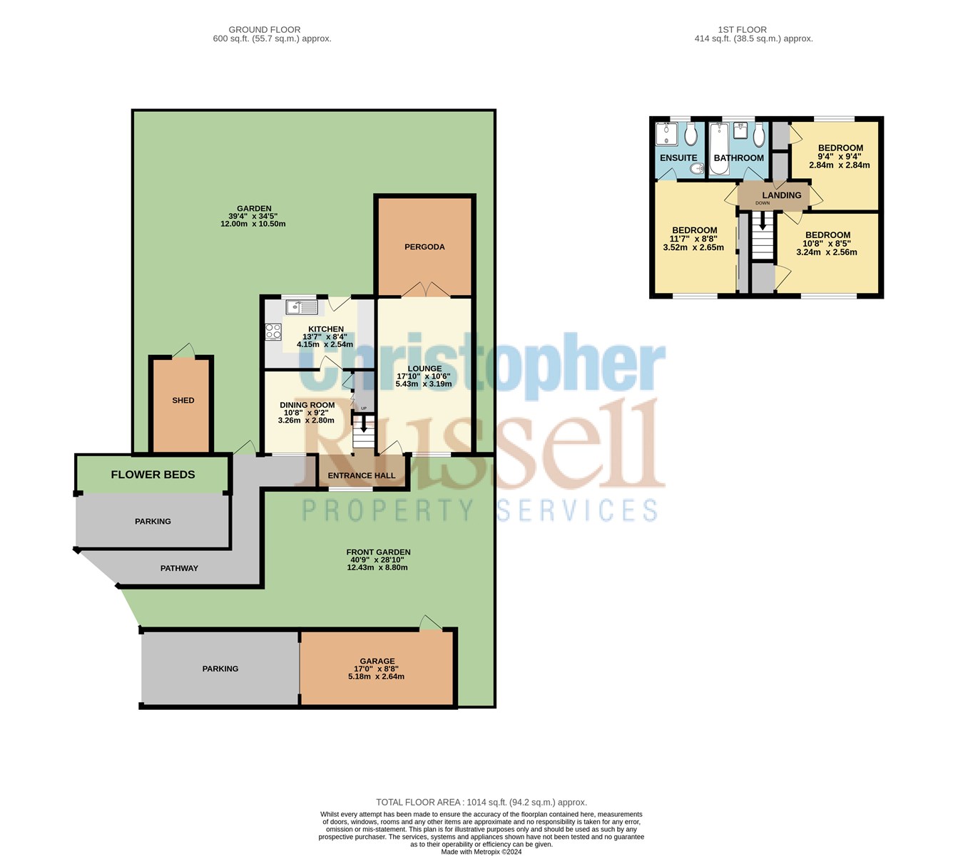Firside Grove, Sidcup DA15, 3 bedroom detached house for sale