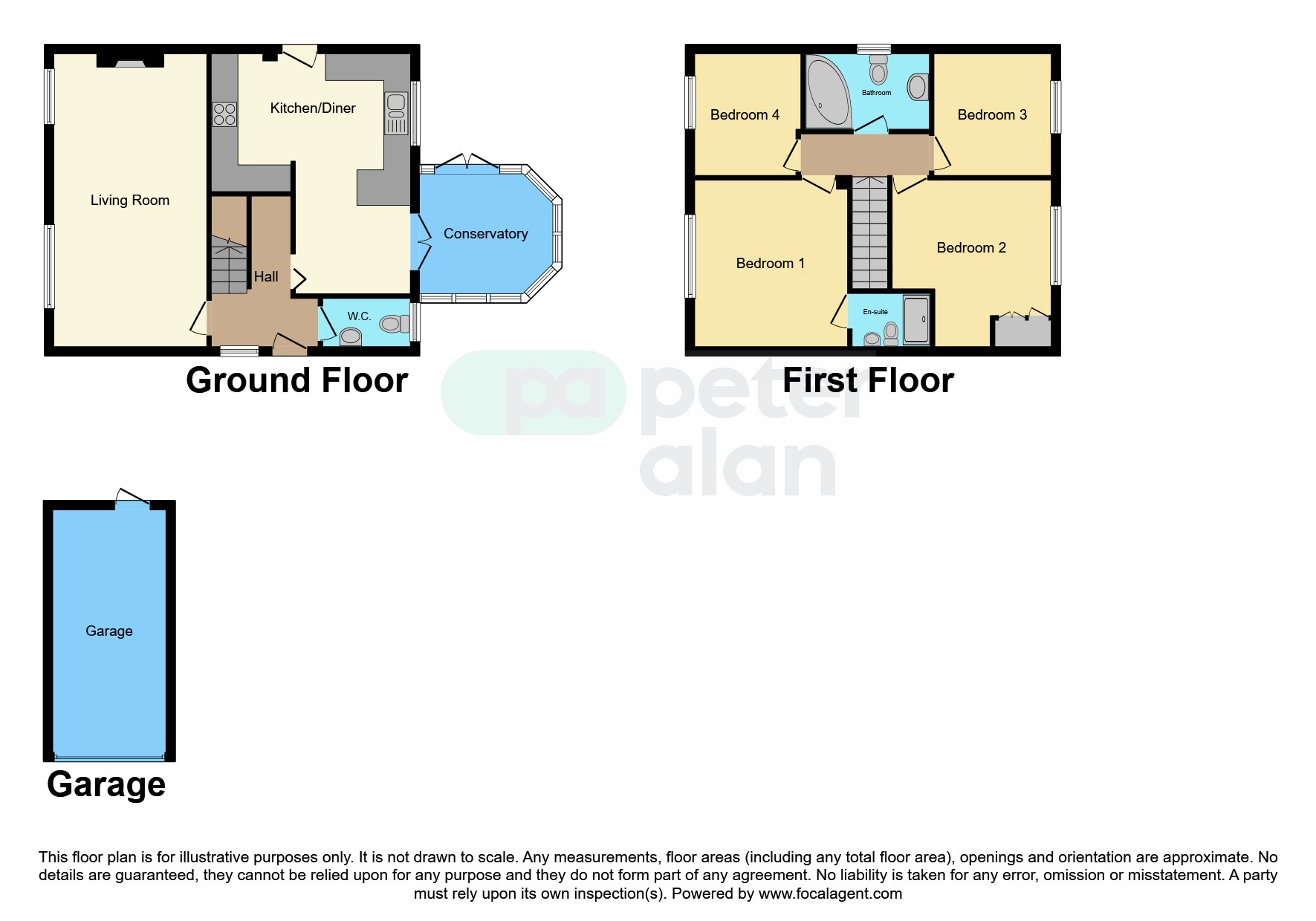 3, Cypress Court, Aberdare floorplan