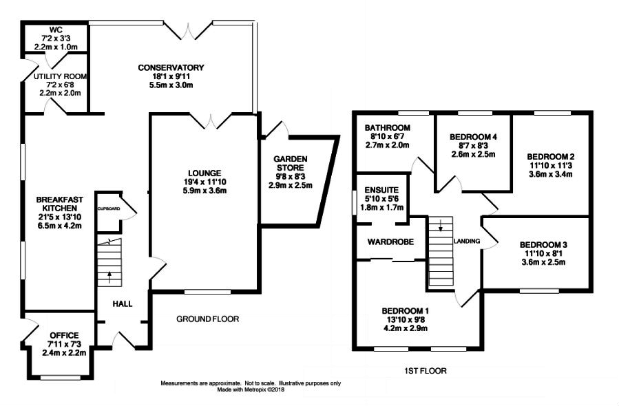 4 Bedrooms Detached house for sale in Summerfield Grove, Lepton, Huddersfield HD8