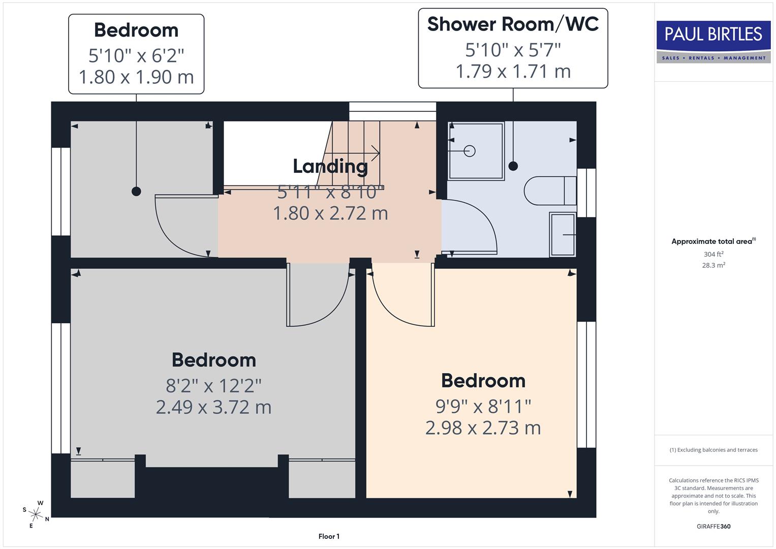 11, Newbury Drive, Trafford floorplan