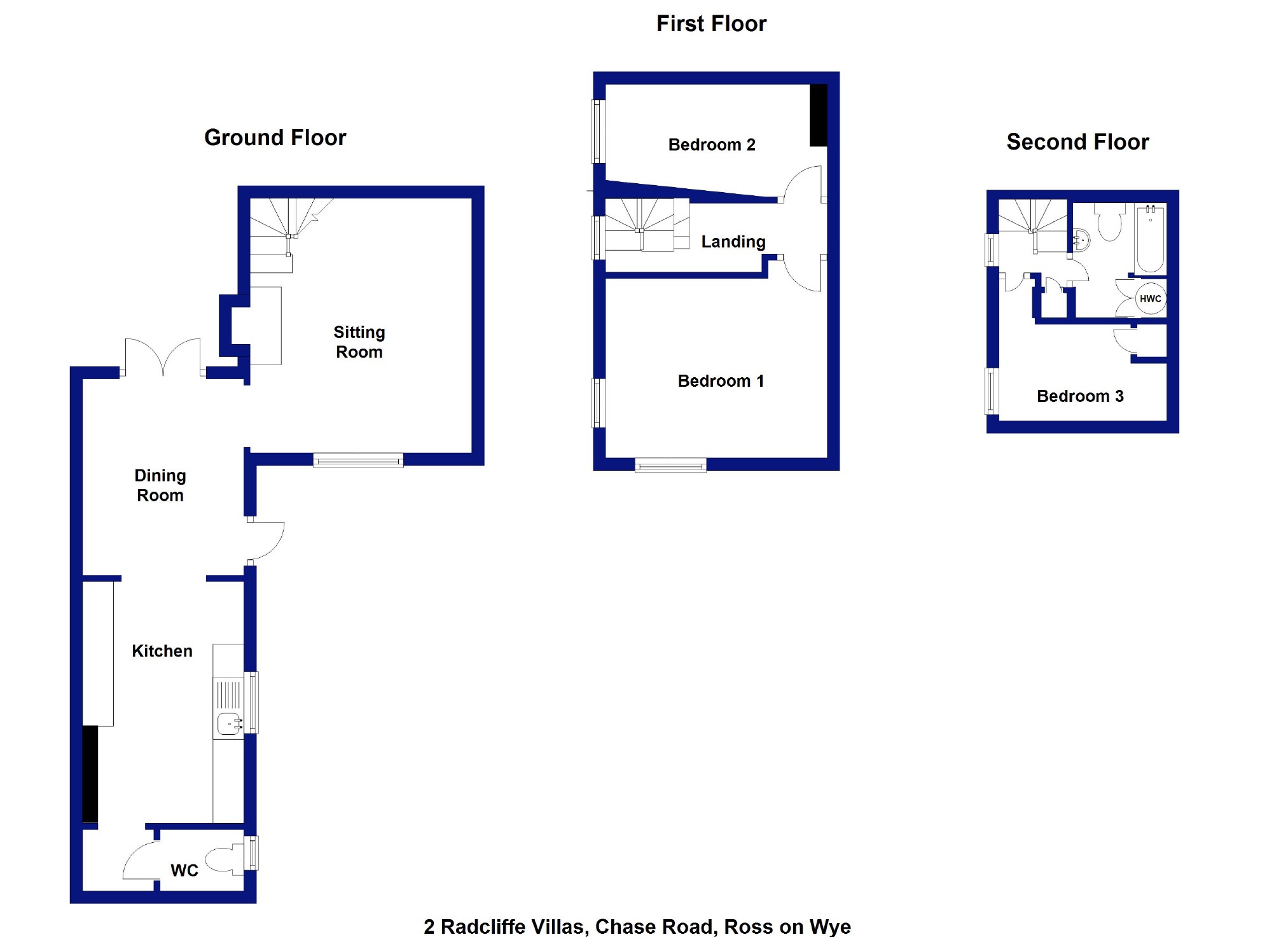 3 Bedrooms Semi-detached house for sale in Chase Industrial Estate, Alton Road, Ross-On-Wye HR9