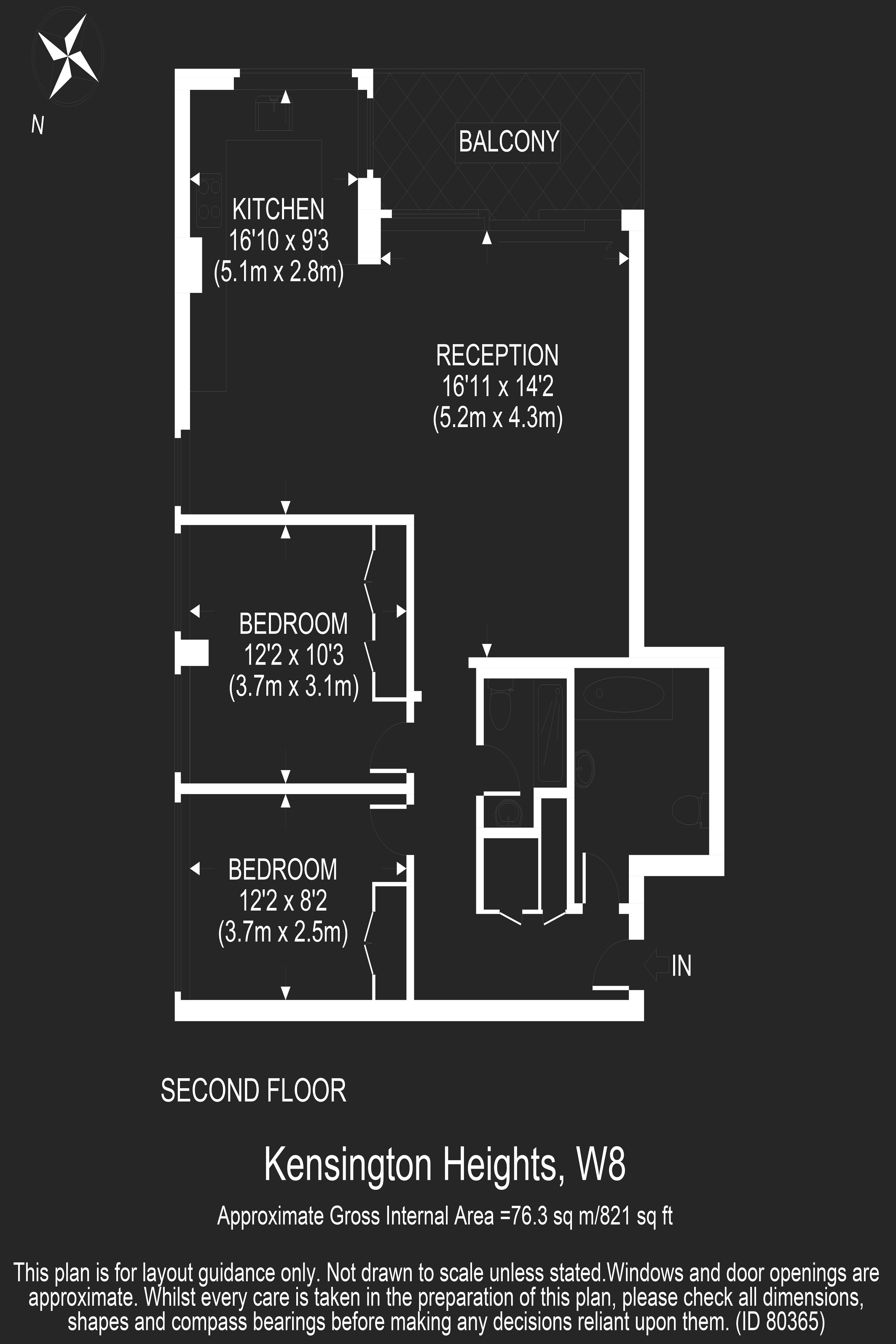 Campden Hill Road, London W8, 2 bedroom flat for sale 65554069