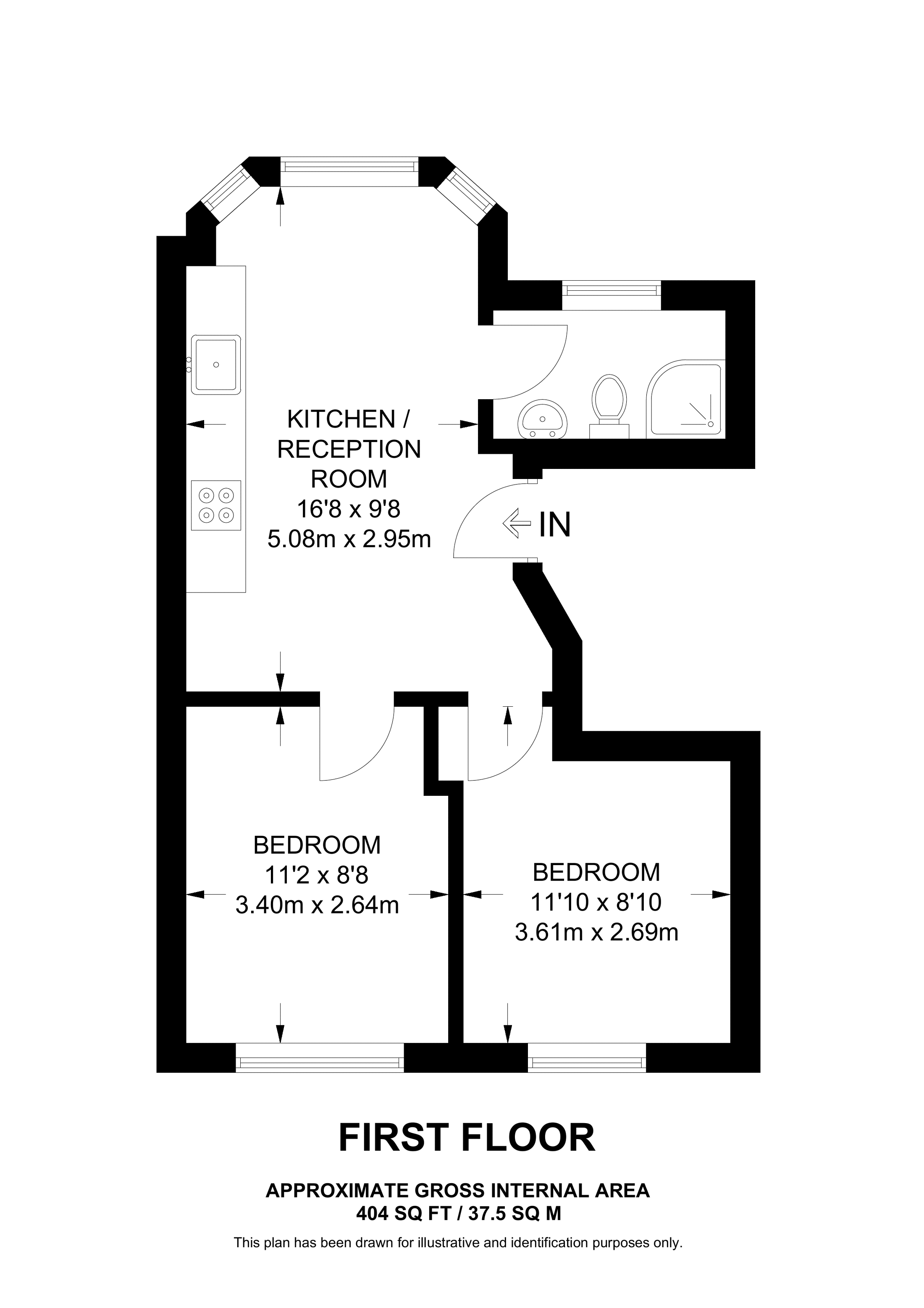 Wesley Avenue, Park Royal floorplan