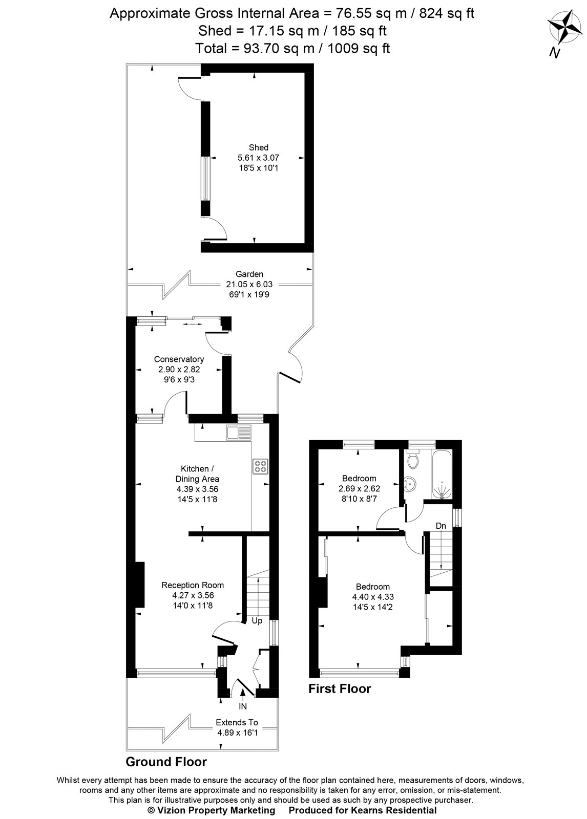 39, Crosier Way, Ruislip floorplan
