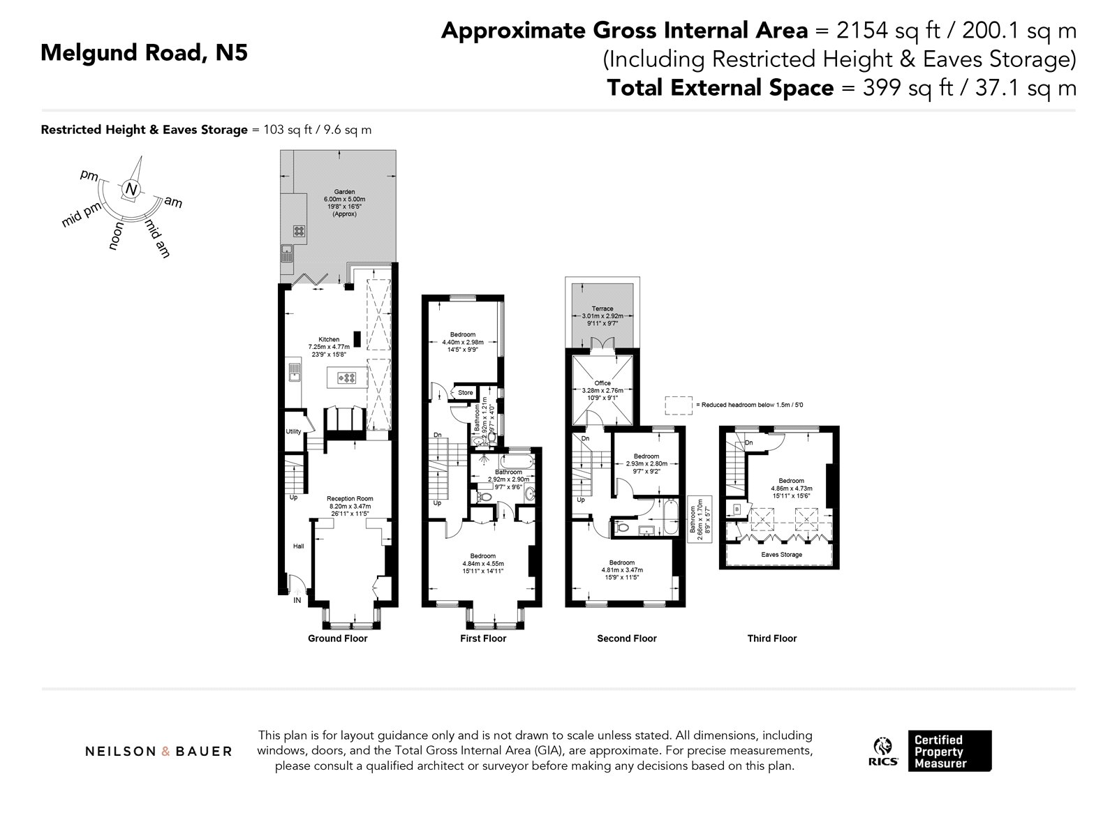 47, Melgund Road, London floorplan